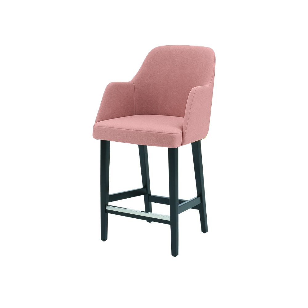 Scaun bar catifea ALBASTRA | model PINO