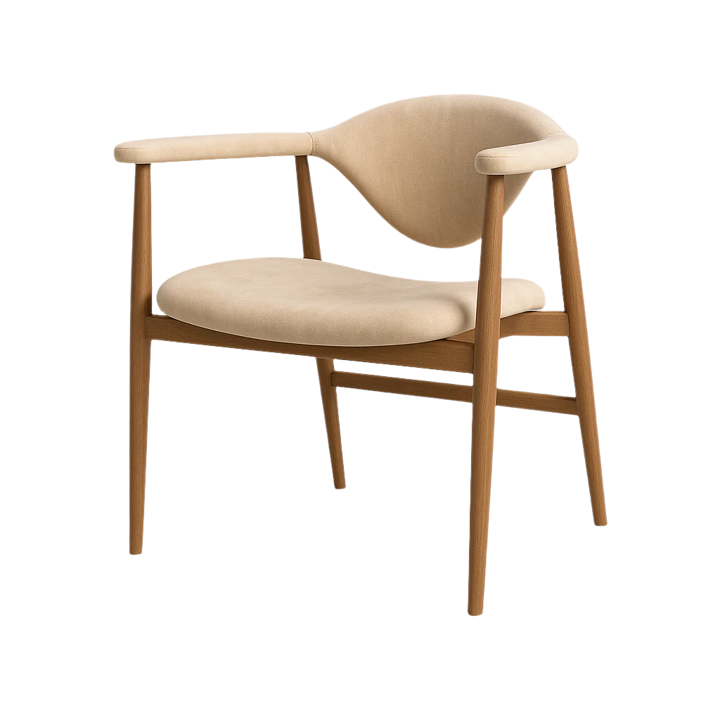 Scaun catifea GRI | model MIRCEA