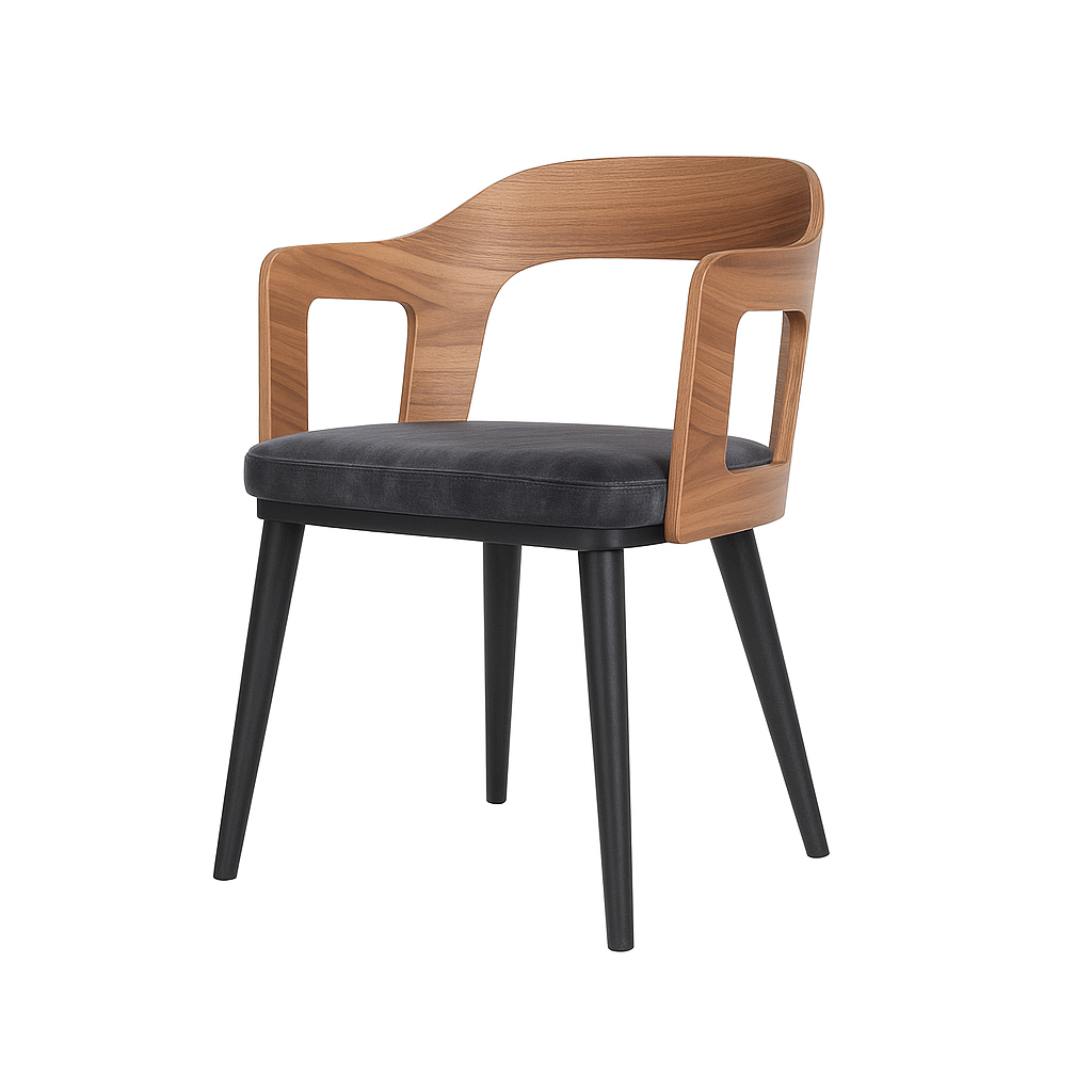 Scaun catifea BEJ | model MOZI