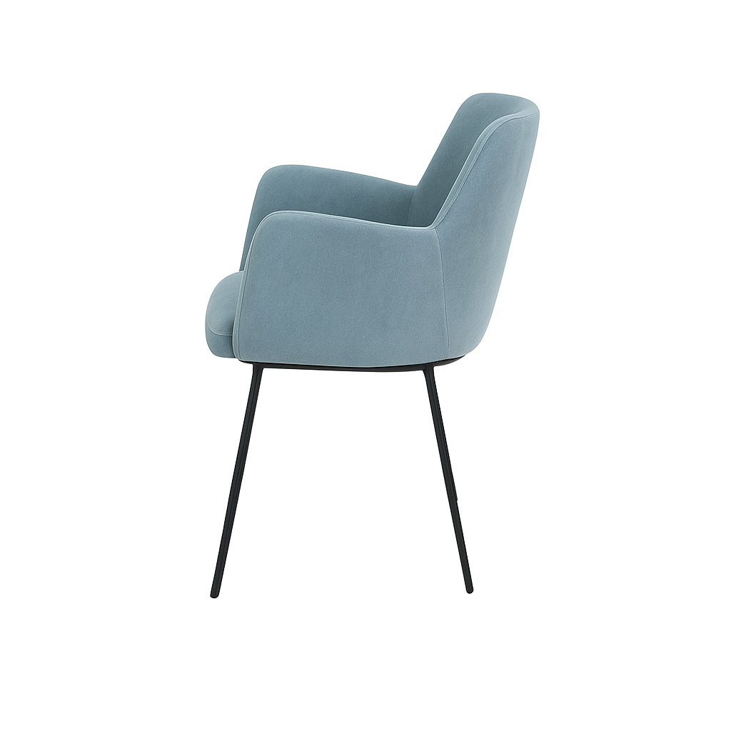 Scaun catifea VERDE | model SIGMA