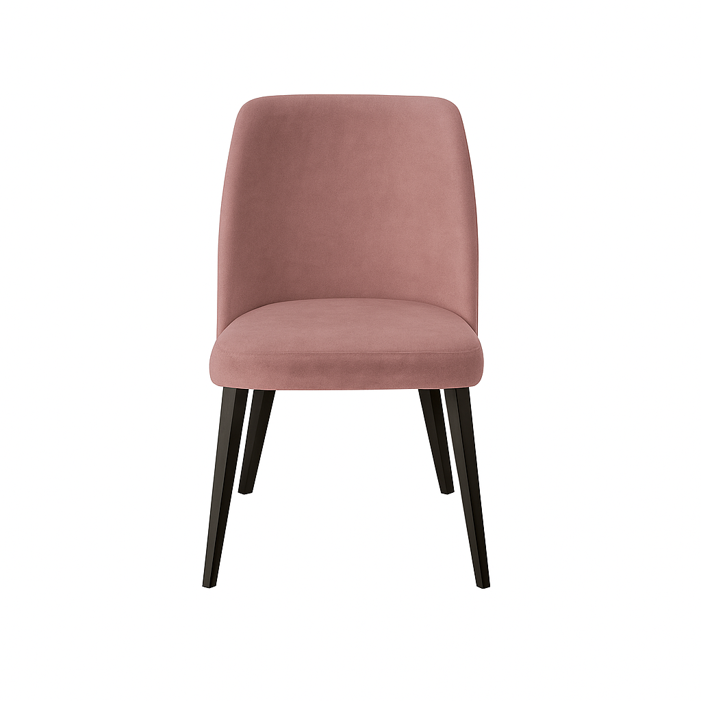 Scaun catifea GALBENA | model SOLO