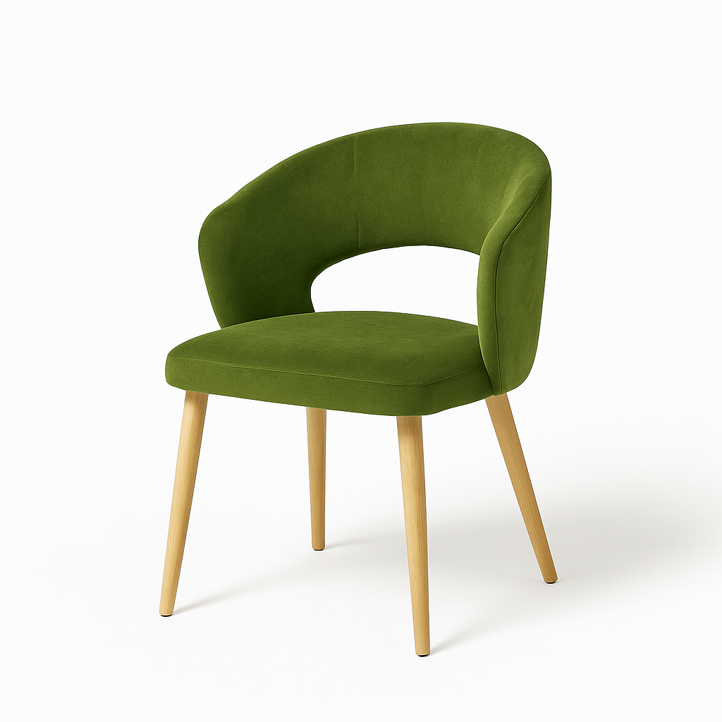 Scaun catifea BORDO | model THOMAS