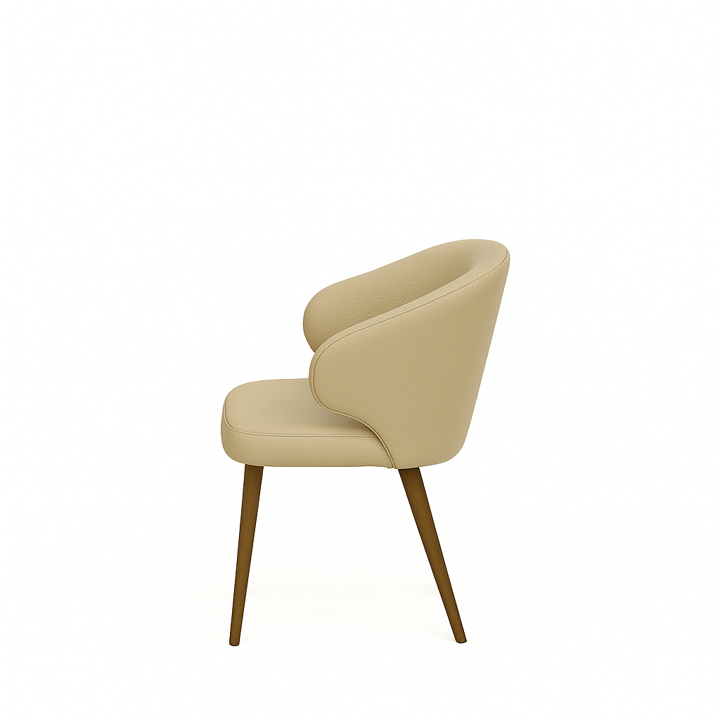 Scaun piele GALBENA | model CAPRICE