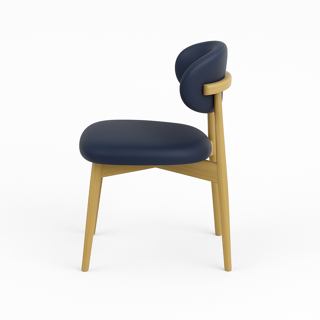 Scaun piele BEJ | model MELISSA