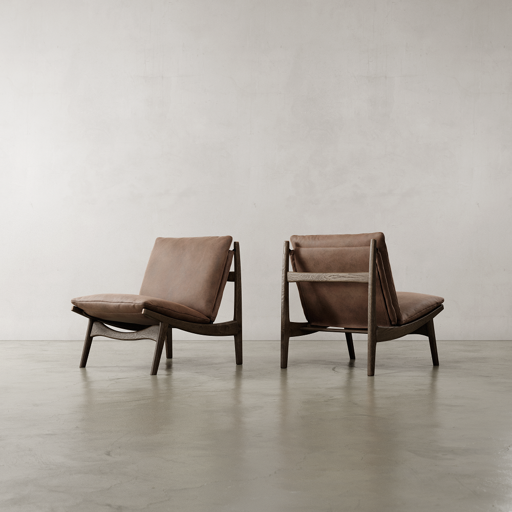 Fotoliu din piele naturala | model ALDO F NA