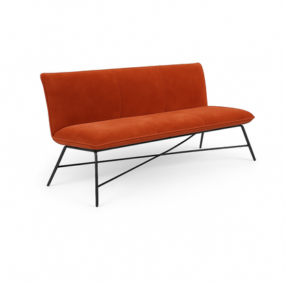 Bancheta catifea VERDE DESCHIS | model FLIP