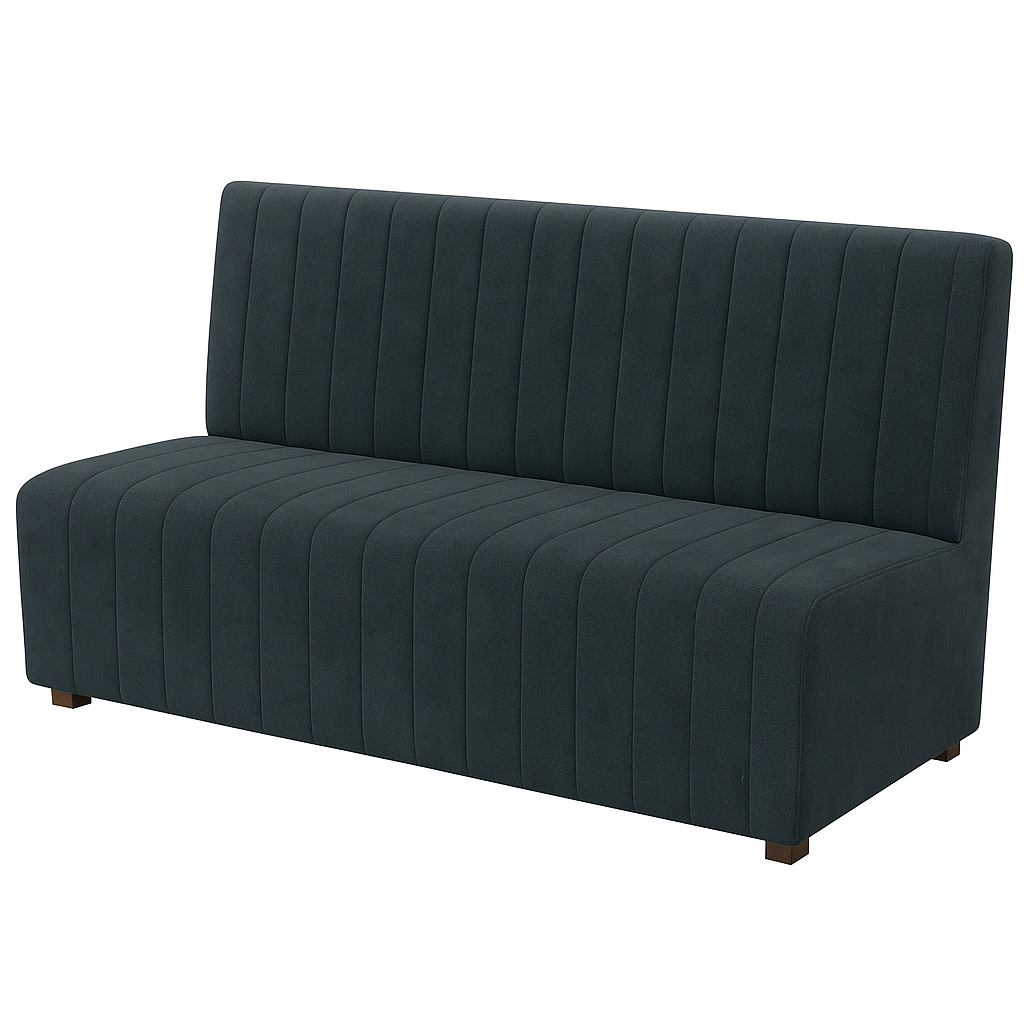 Bancheta catifea LUIGI culoare TURCOAZ INCHIS