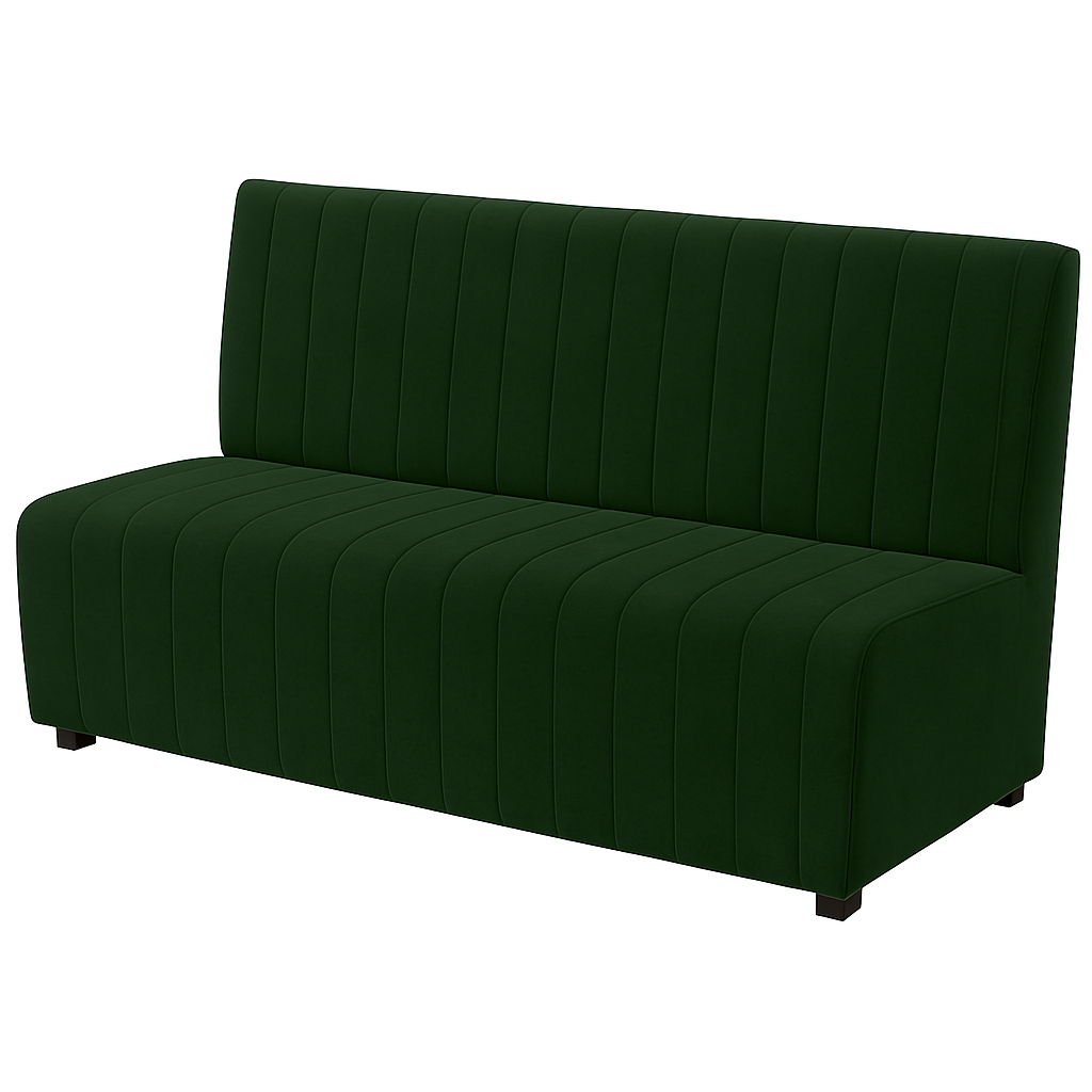 Bancheta catifea LUIGI culoare VERDE