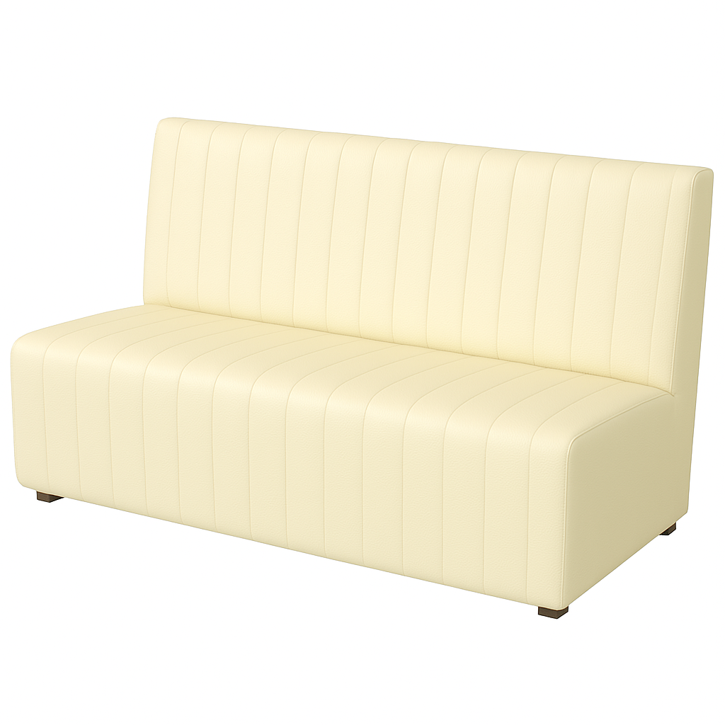 Bancheta piele LUIGI culoare BEJ DESCHIS