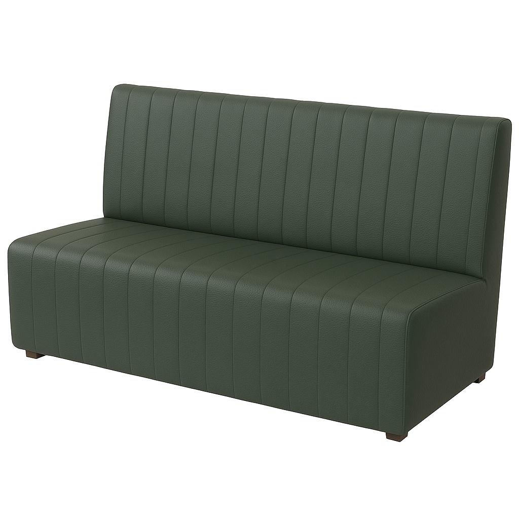 Bancheta piele LUIGI culoare VERDE