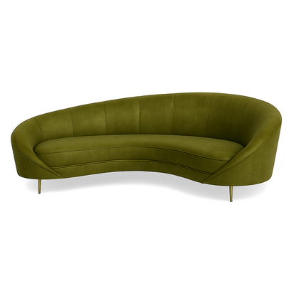 Canapea YAN catifea VERDE