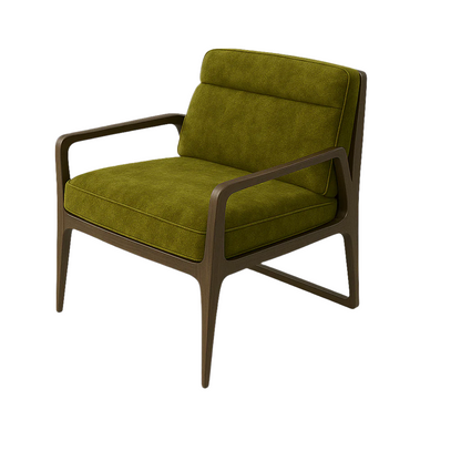 Fotoliu catifea VERDE | model DARI A