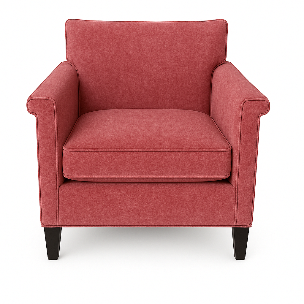 Fotoliu catifea ROSIE | model ESTE