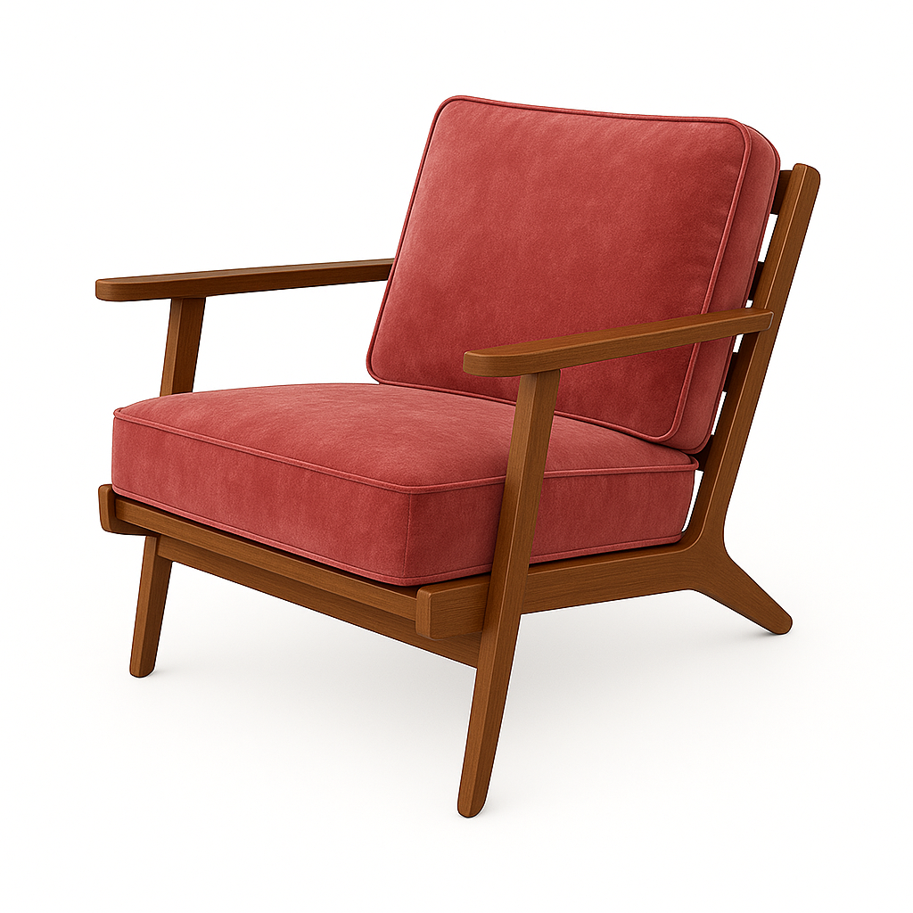 Fotoliu catifea ROSIE model MARIA