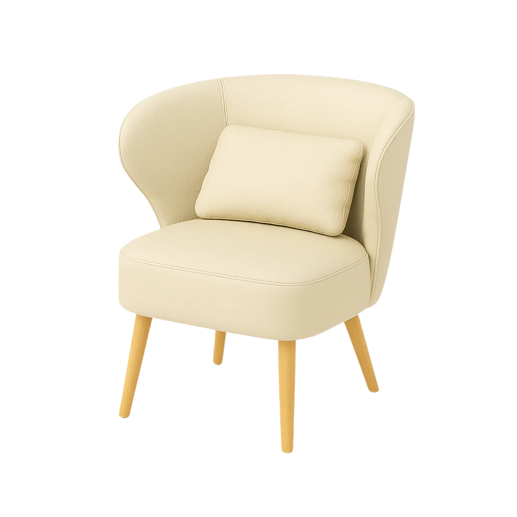 Fotoliu piele BEJ | model CAPRICE