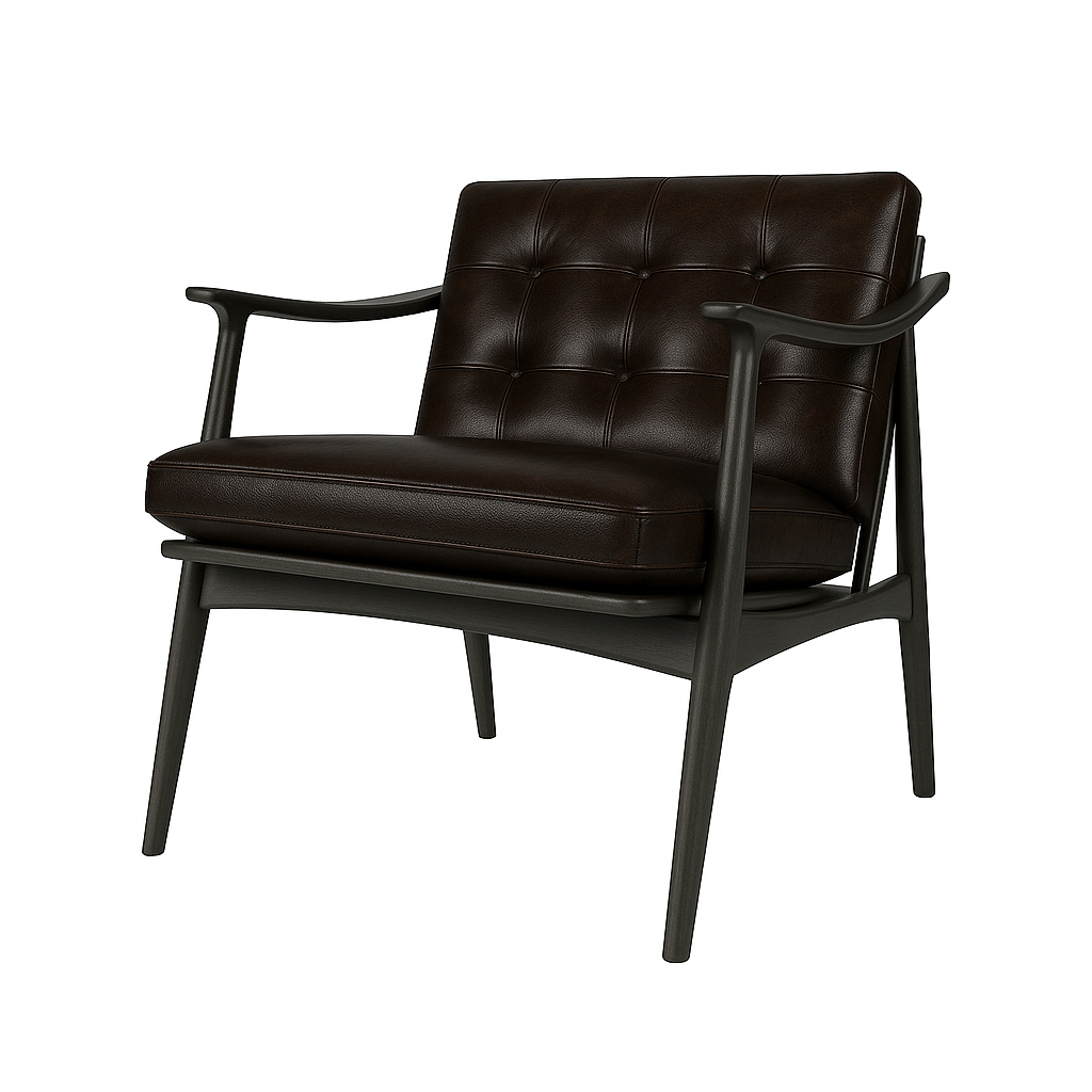 Fotoliu piele MARO INCHIS | model ALFREDO