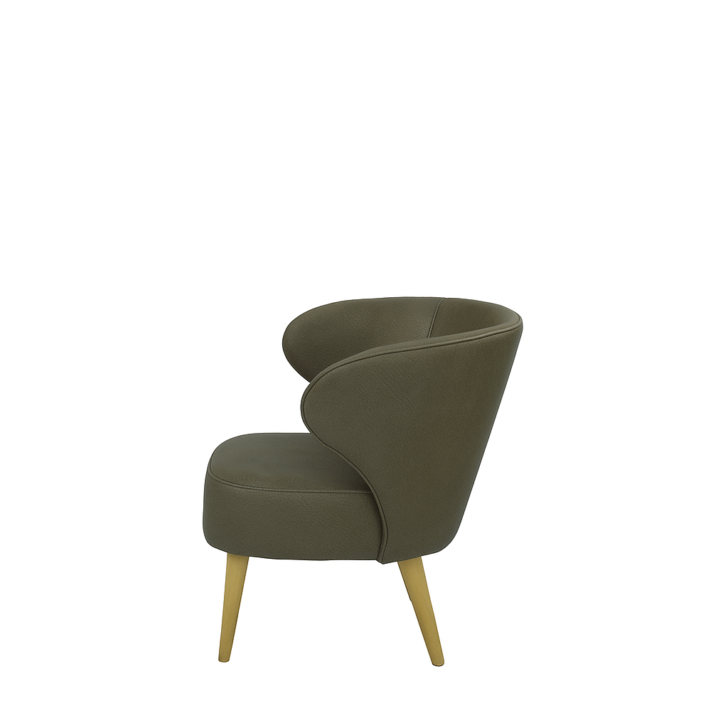 Fotoliu piele ALBA | model CAPRICE