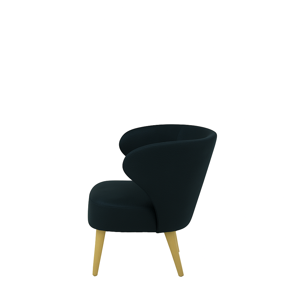 Fotoliu piele VERDE | model CAPRICE