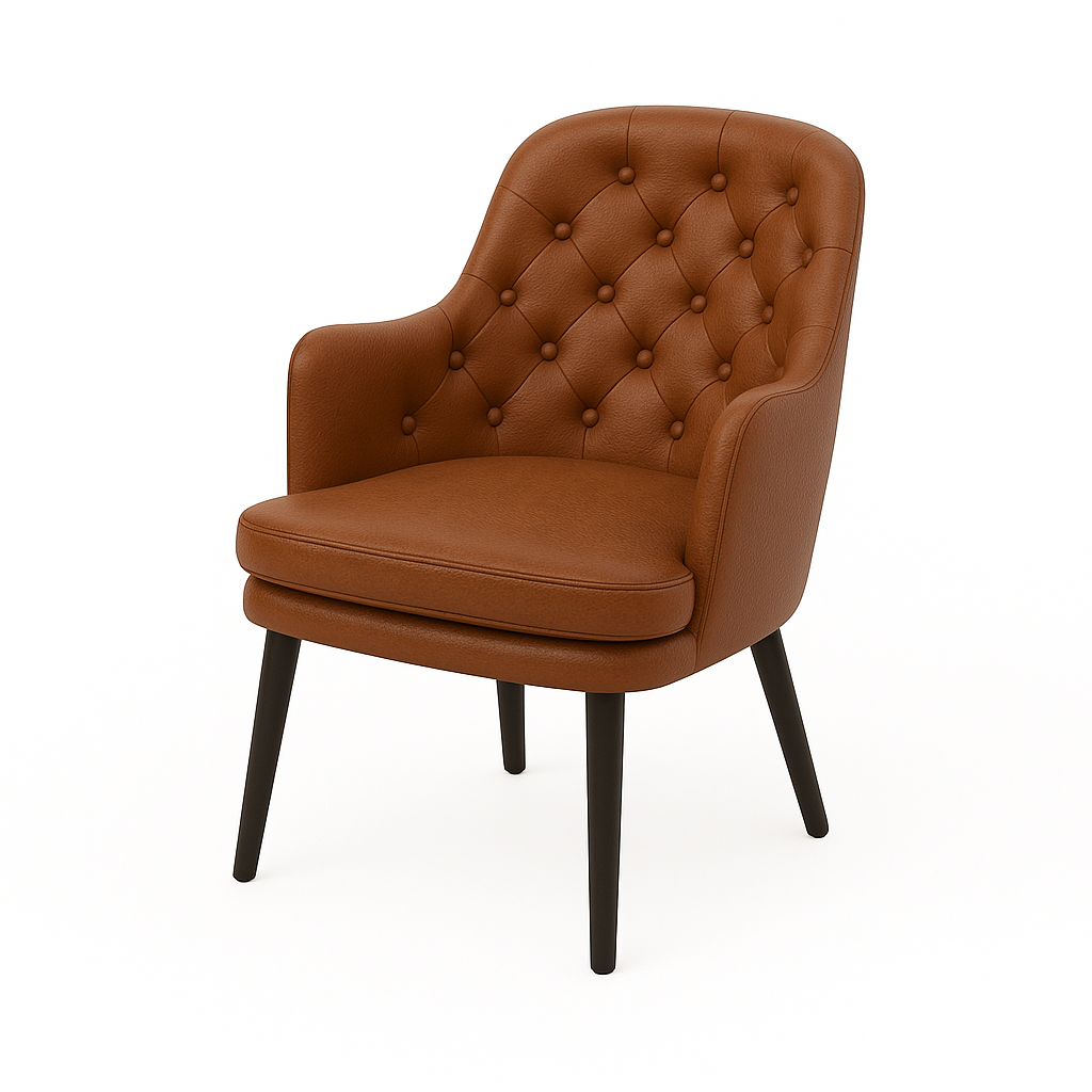 Fotoliu piele MATEO culoare MARO