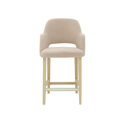 Scaun bar catifea | model APRIL