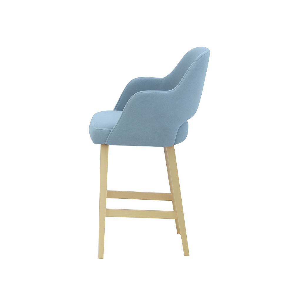 Scaun bar catifea | model APRIL