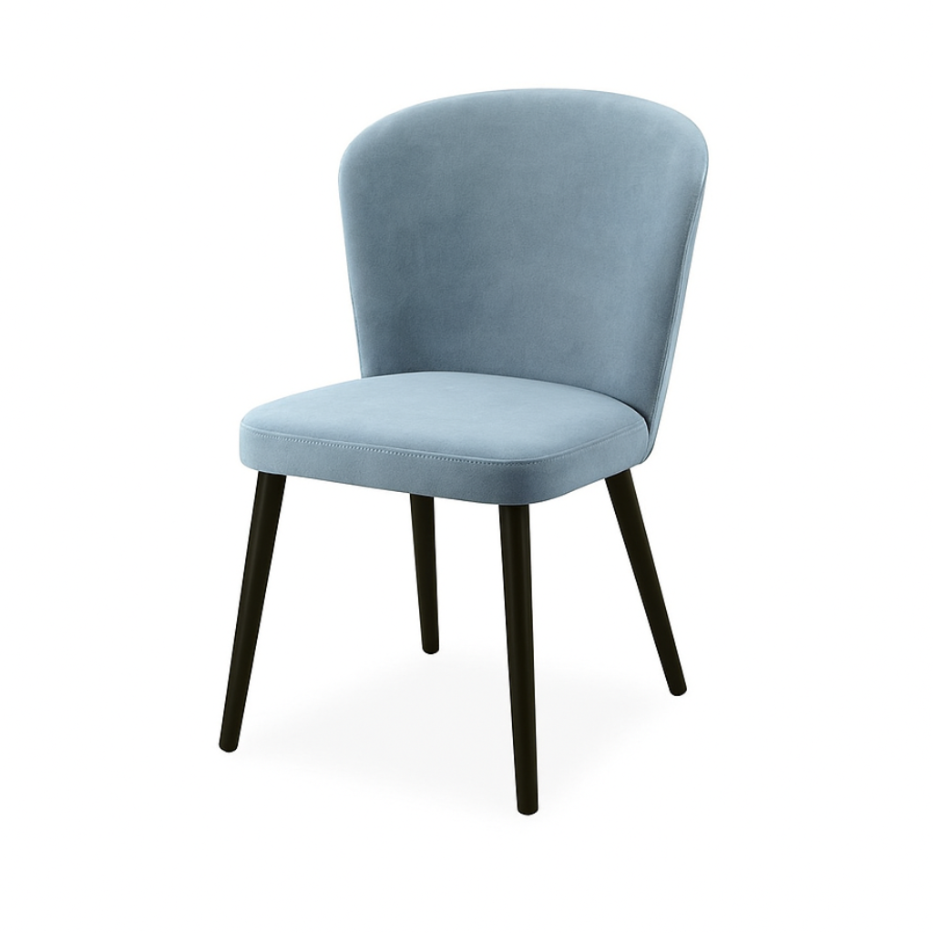 Scaun catifea ALBASTRA | model ARES