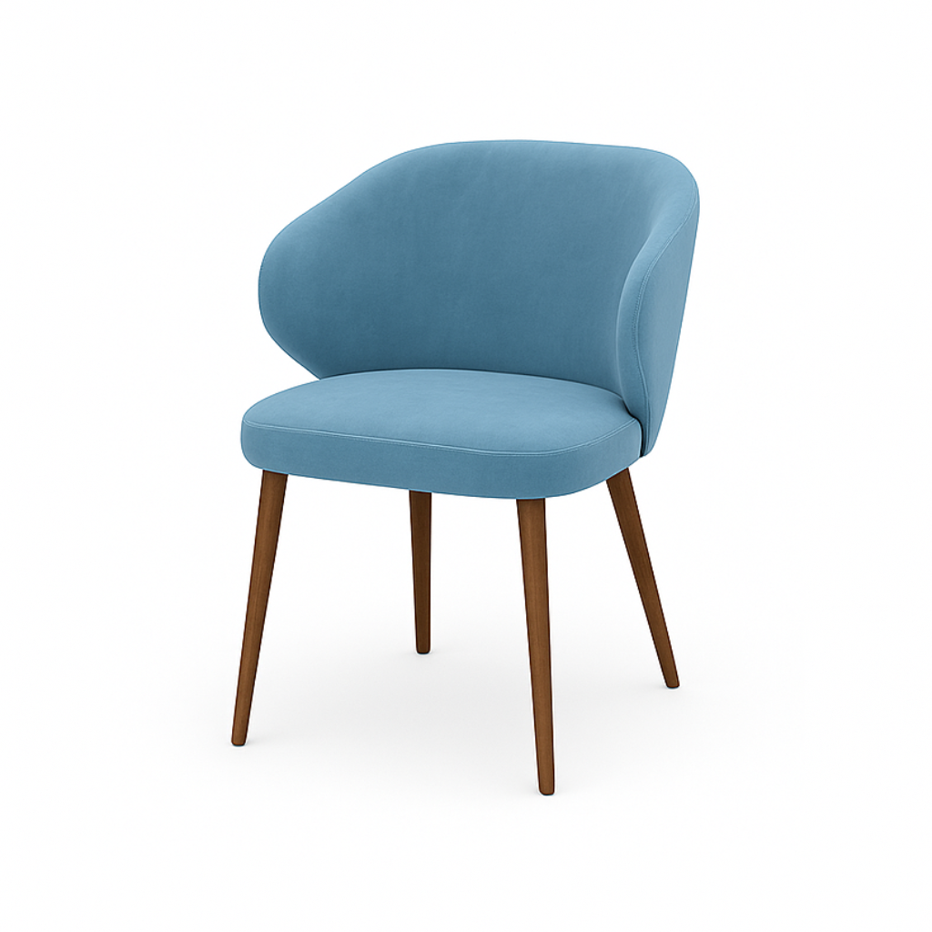 Scaun catifea GALBENA | model CAPRICE