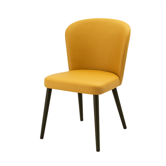 Scaun piele GALBENA | model ARES