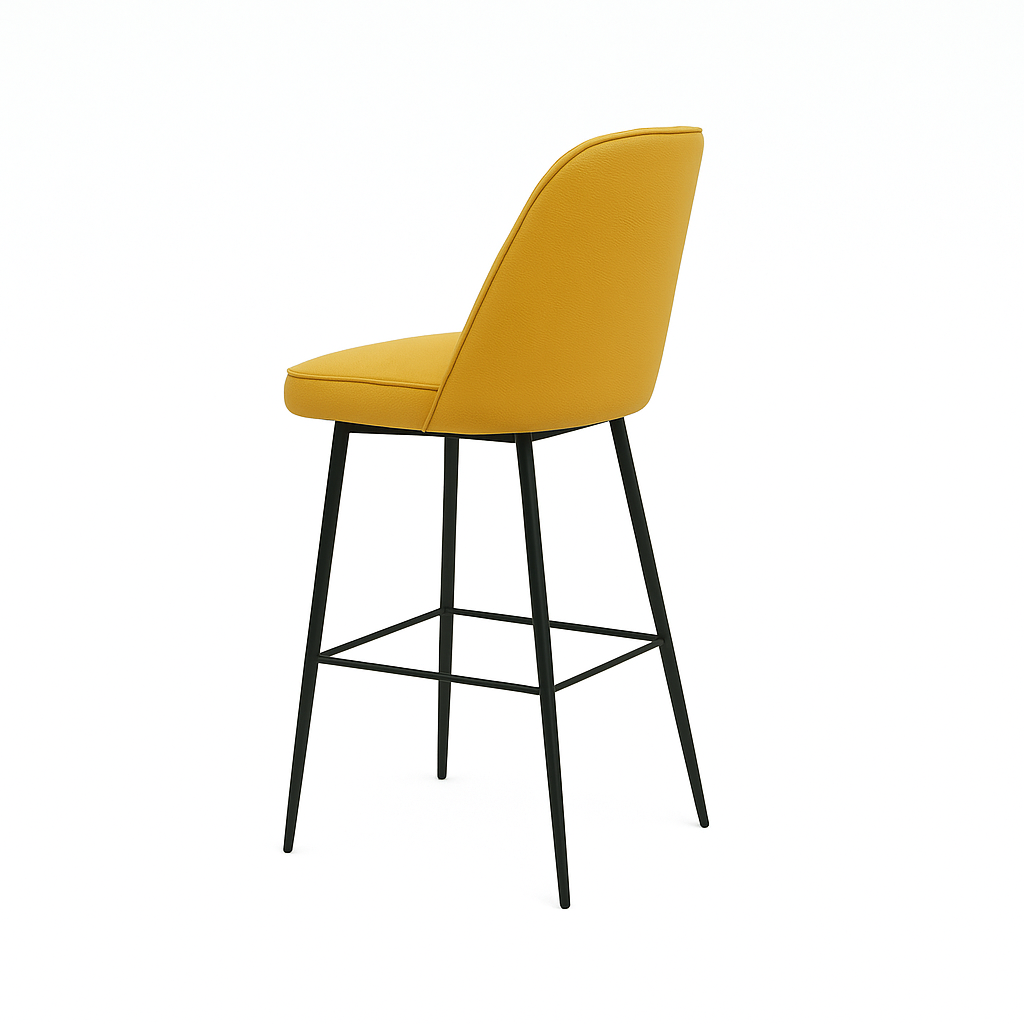 Scaun bar piele naturala ROSIE | model FOX