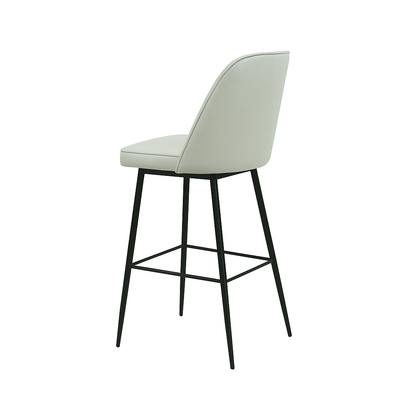 Scaun bar piele naturala GALBENA | model FOX