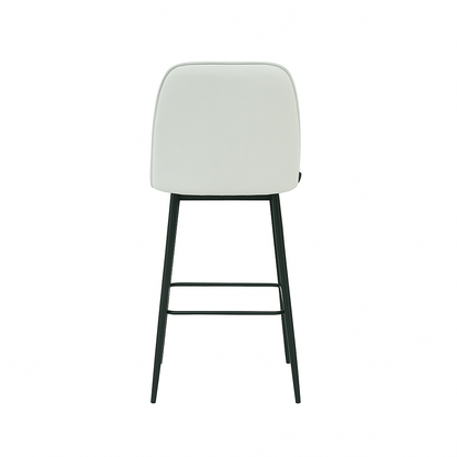 Scaun bar piele naturala BEJ | model FOX