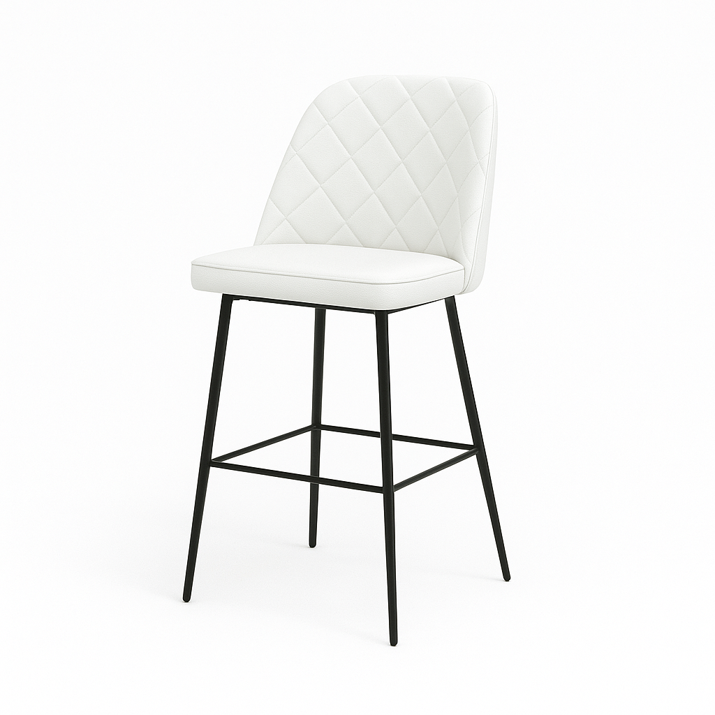 Scaun bar piele naturala ROSIE | model FOX