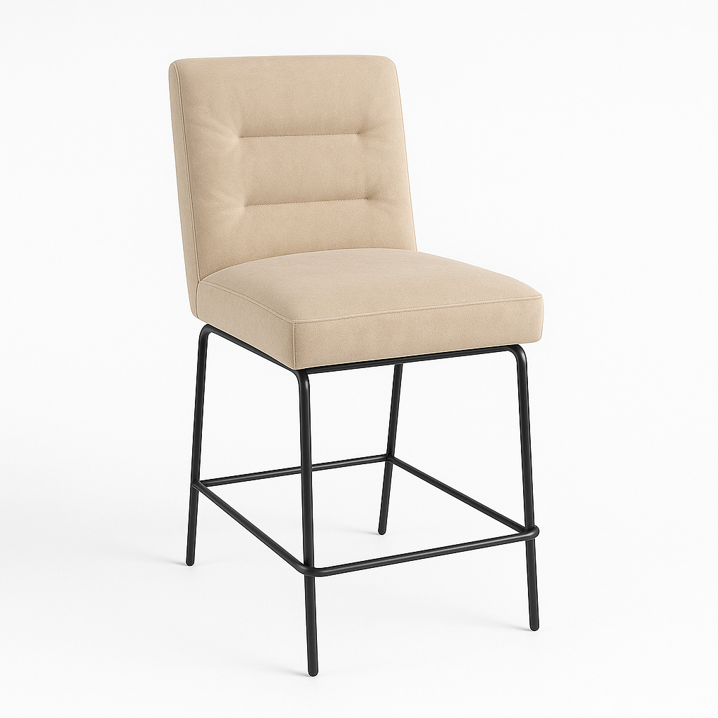 Scaun bar catifea BEJ  model DAG