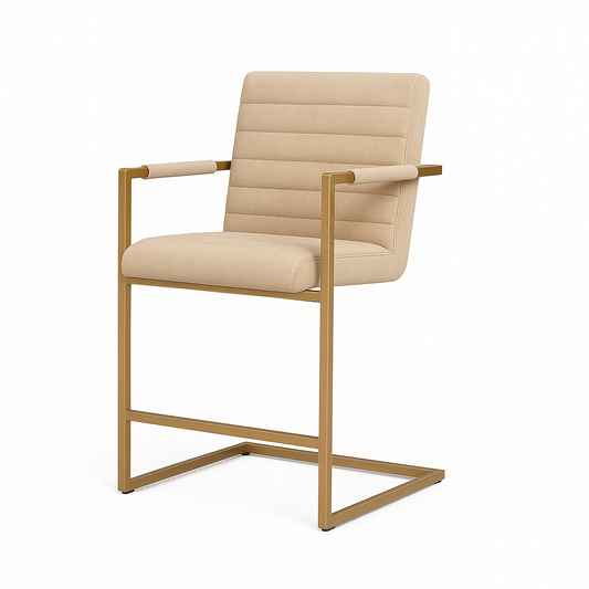 Scaun bar catifea BEJ  model DONI