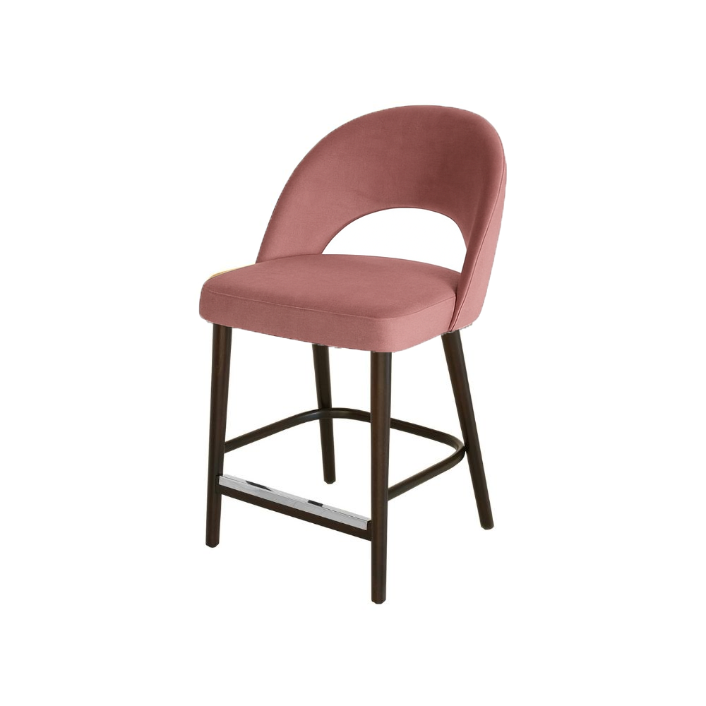 Scaun bar catifea ALBASTRA | model EXPRES