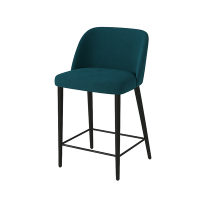 Scaun insula catifea ALBASTRA | model IVA