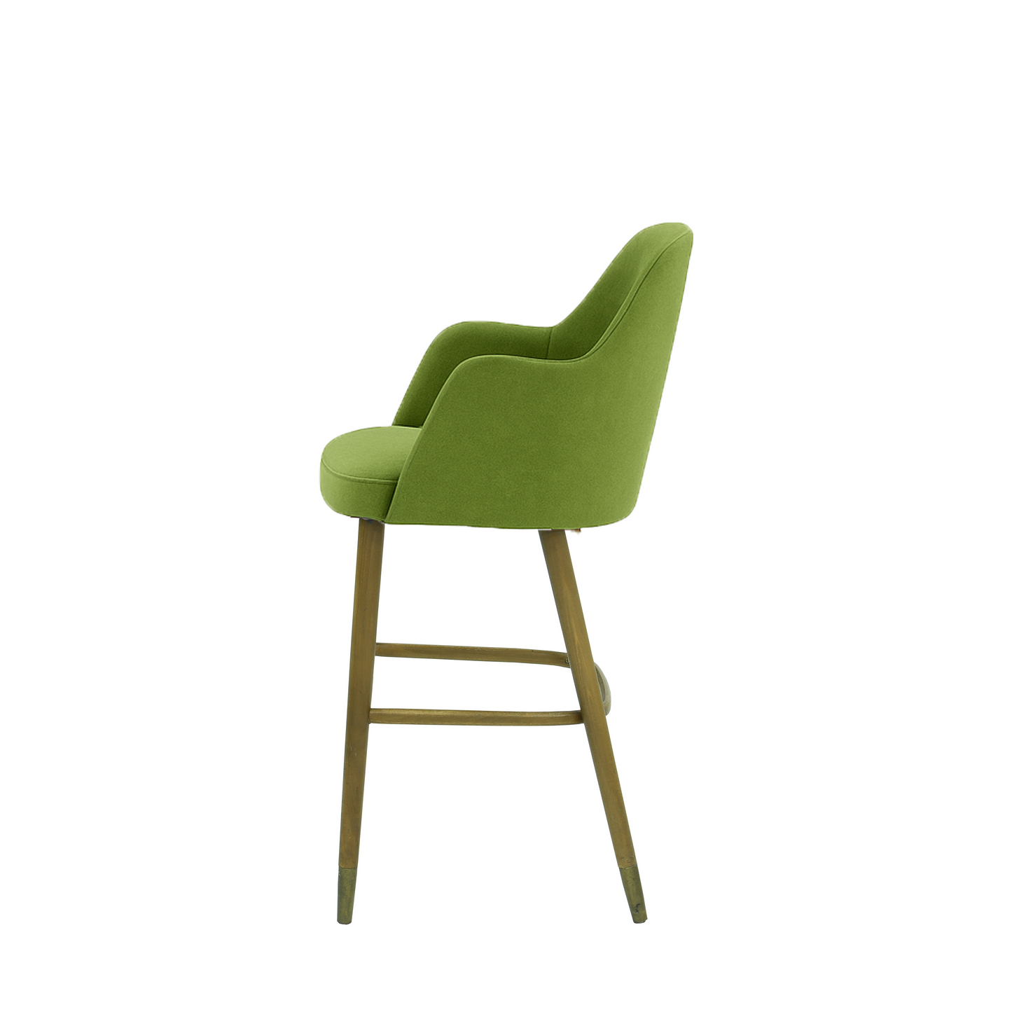 Scaun bar catifea VERDE | model PINO