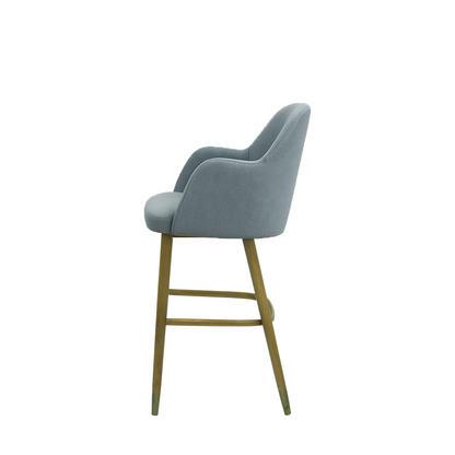 Scaun bar catifea BEJ | model PINO