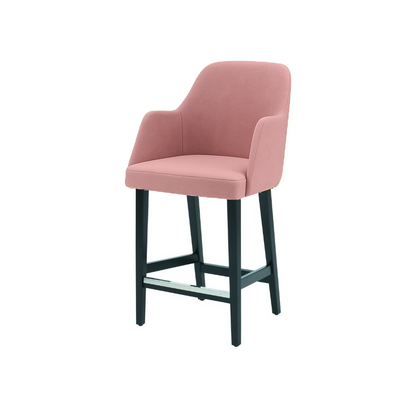 Scaun bar catifea BORDO | model PINO