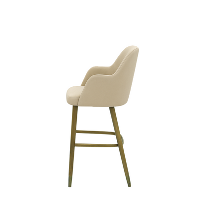 Scaun bar catifea ALBASTRA | model PINO