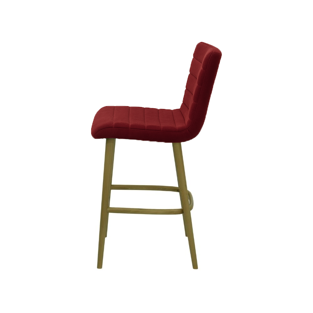 Scaun insula catifea ROZ | model RIGA