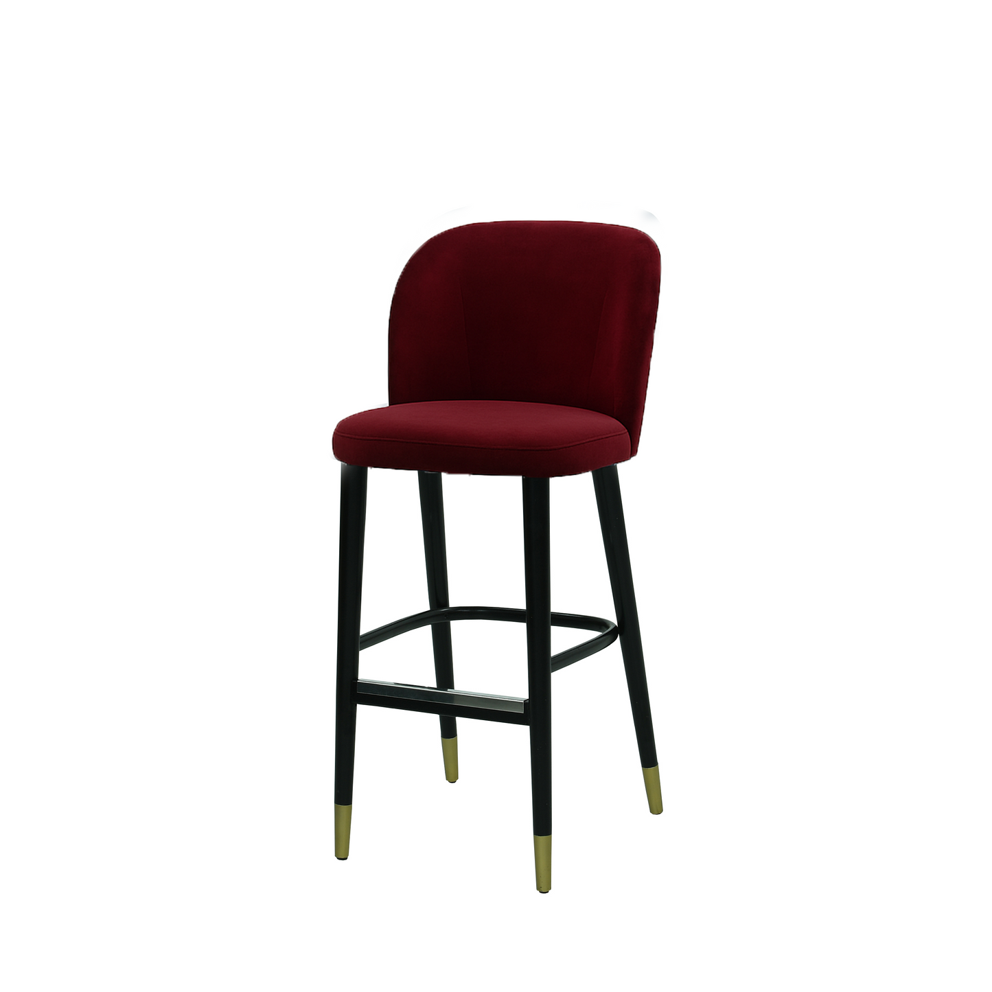 Scaun bar catifea BEJ | model SAM