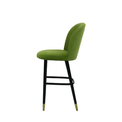 Scaun bar catifea GALBENA | model SAM