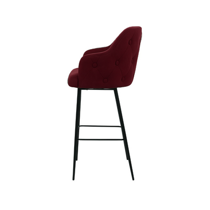 Scaun bar catifea | model TEONA