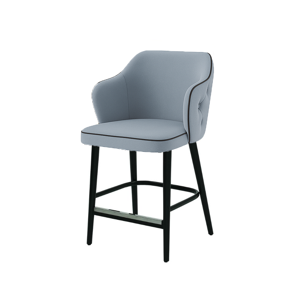 Scaun bar catifea TURCOAZ | model ZOE