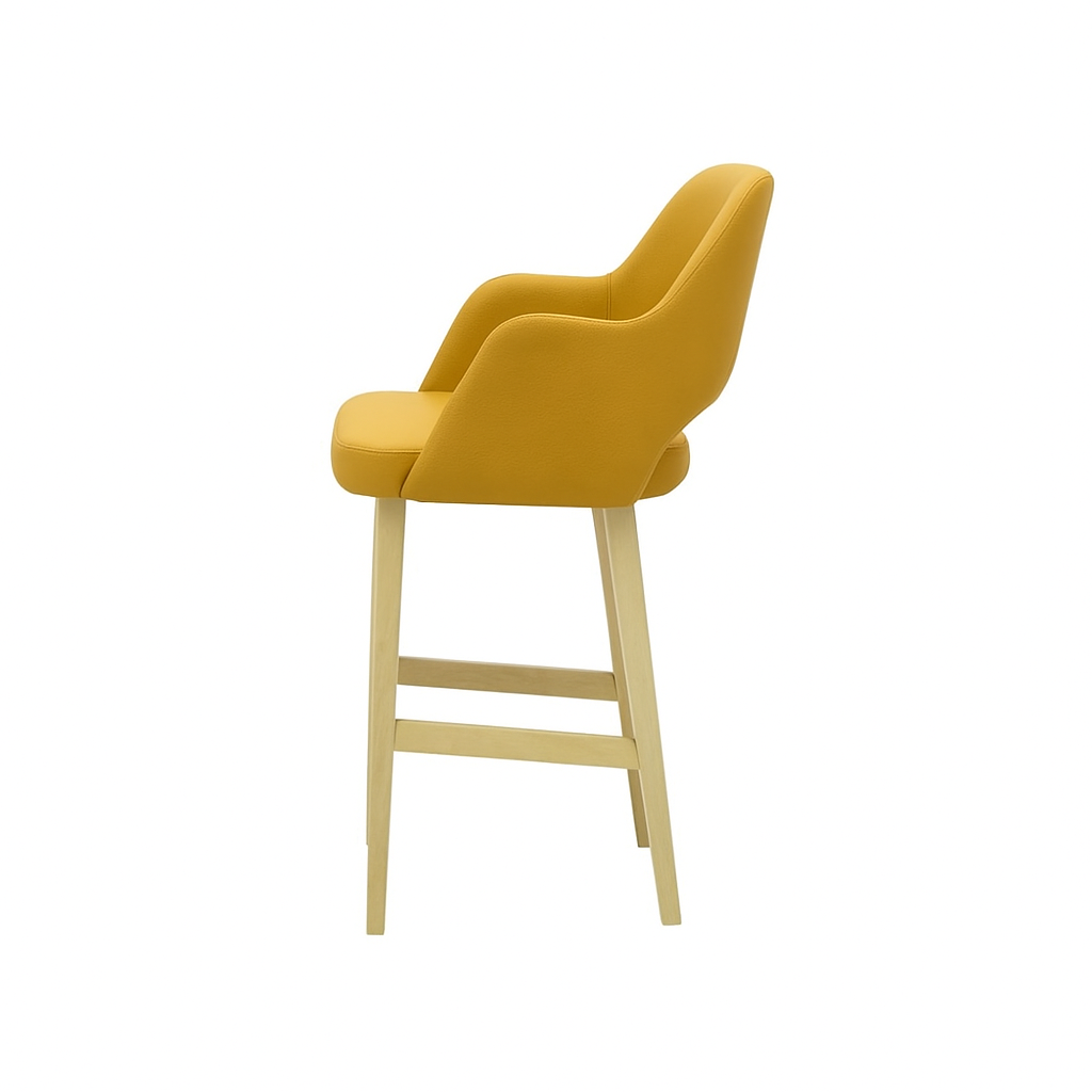 Scaun bar piele MARO | model APRIL