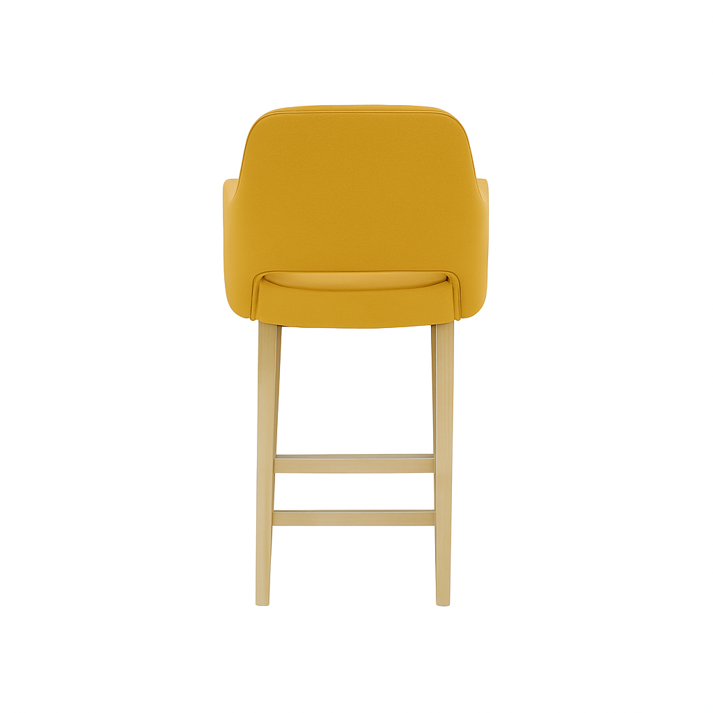 Scaun bar piele naturala | model APRIL