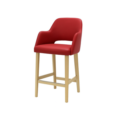 Scaun bar piele MARO | model APRIL