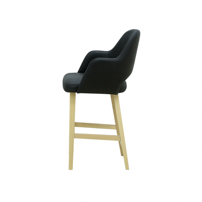 Scaun bar piele MARO | model APRIL