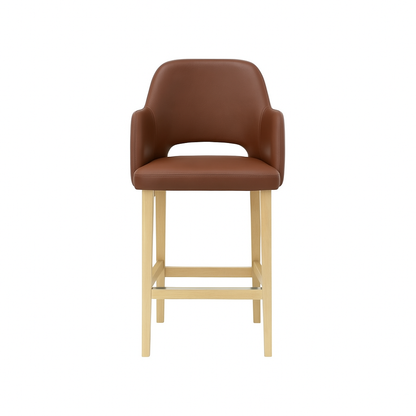 Scaun bar piele MARO | model APRIL